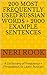 200 Most Frequently Used Russian Words + 2000 Example Sentences: A Dictionary of Frequency + Phrasebook to Learn Russian