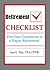 Retirement Checklist: Five Year Countdown to a Happy Retirement