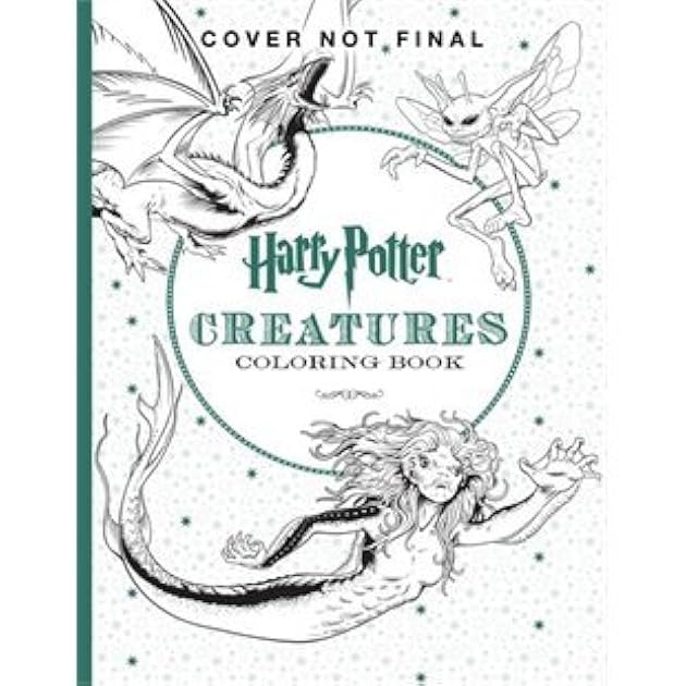 Harry Potter: The Official Coloring Book #2 Creatures