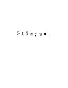 Glimpse.