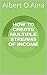 HOW TO CREATE MULTIPLE STREAMS OF INCOME