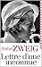 Lettre d'une inconnue by Stefan Zweig