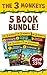 The 3 Monkeys 5 Book Bundle (Monkey Tales 6)