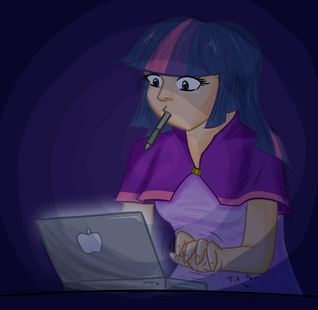 Twilight Watches a Porno