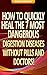 HOW TO QUICKLY HEAL THE 7 MOST DANGEROUS DIGESTION DISEASES WITHOUT PILLS!: The Natural Secret of How Not to Die from Salmonellosis, Typhoid, Cholera, Dysbiosis, Diarrhea, Appendicitis, Di