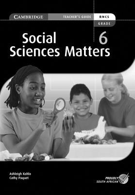 Social Science Matters Grade 6 Teachers Guide