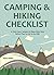 CAMPING & HIKING CHECKLIST - Survival Tools & Tips: 10 Tools Every Campers & Hikers Must Have Before They Go Out In the Wild