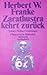 Zarathustra kehrt zurück. Science-fiction-Erzählungen