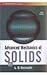 Advanced Mechanics of Solids