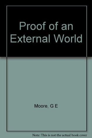 Proof of an External World