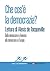 Che cos’è la democrazia? Lettura di Alexis de Tocqueville: Dalla democrazia in America alla democrazia in Europa (Le Staffette Vol. 4) (Italian Edition)