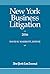 New York Business Litigation 2016 by David Marriott