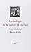 Anthologie de la poésie française