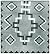 #0155 NAVAJO BLANKET VINTAG...