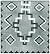 #0155 NAVAJO BLANKET VINTAGE CROCHET PATTERN