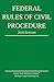 Federal Rules of Civil Procedure; 2016 Edition