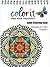 50 Original Hand Drawn Mandala Designs - Mandalas To Color Volume 1 by ColorIt - Anti Stress Adult Coloring Book - Hardback, Spiral Binding, Blotter, Acid Free Paper