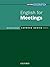 Express Series English for Meetings by Kenneth Thomson