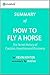 How to Fly a Horse: Summary of the Key Ideas - Original Book by Kevin Ashton: The Secret History of Creation, Invention and Discovery