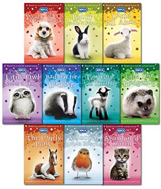 RSPCA Animal Rescue Pets 10 Children's Books Collection Set (Paperback)