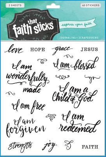 Who I Am in Christ (Faith That Sticks Stickers)