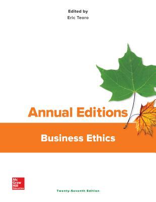 Annual Editions: Business Ethics, 27/e