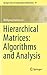 Hierarchical Matrices: Algorithms and Analysis (Springer Series in Computational Mathematics, 49)