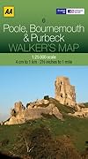 AA Walker's Map Poole, Bournemouth & Purbeck