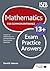 Mathematics for Common Entrance 13+ Exam Practice Answers (for the June 2022 exams)