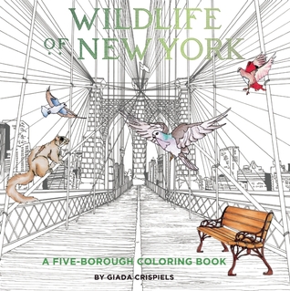 Wildlife of New York: A Five-Borough Coloring Book (Paperback)