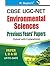 Ugcnet: Environmental Sciences Previous Years Papers (Solved)