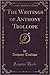 The Writings of Anthony Trollope, Vol. 1