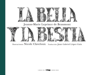 Portada de La Bella y la Bestia, de Jeanne-Marie Leprince de Beaumont