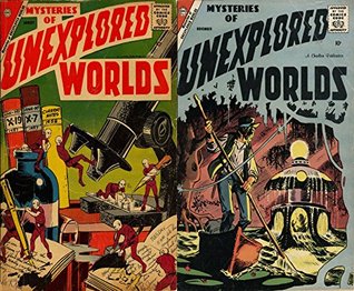 Mysteries of Unexplained Worlds issues 9 & 10. Features All new pages. Charlton. Golden Age Science Fiction Digital Comics (Cosmic space and vintage science fiction Book 1)