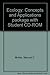 Ecology: Concepts and Applications [with Student CD-ROM]
