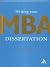 Writing Your MBA Dissertation