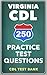 250 Virginia CDL Practice T...
