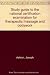 Study Guide to the National Certification Examination for The... by Joseph Ashton