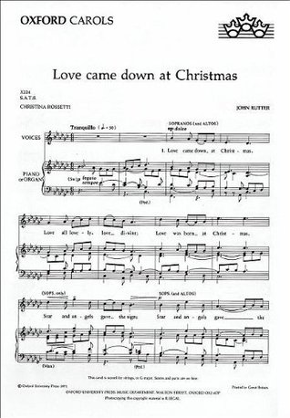 Love came down at Christmas (Sheet music)
