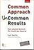 Common Approach Uncommon Results