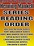 Henning Mankell: Series Reading Order: A Read to Live, Live to Read Checklist [Joel Gustafsson Series,Kurt Wallander Series,Sofia Alface Series,Linda Wallander Series]