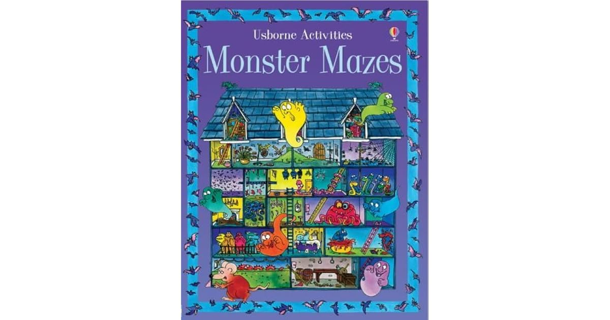 Monster Mazes (Activity Books) by Kim Blundell