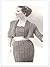 #2375 LACE SHEATH AND SHORT SHORT JACKET VINTAGE CROCHET PATTERN
