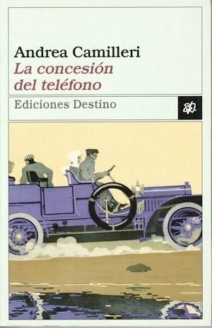 Portada de La concesión del teléfono, de Andrea Camilleri