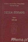 Dzieła zebrane Tom I 1949-1953