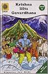 Krishna Lifts Govardhana Krishna Lifts Govardhana