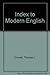 Index to Modern English