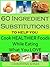 60 Ingredient Substitutions To Help You Cook Healthy Foods While Eating What You Love