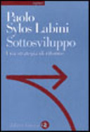 Sottosviluppo: una strategia di riforme