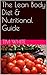 The Lean Body Diet & Nutritional Guide by Tim White